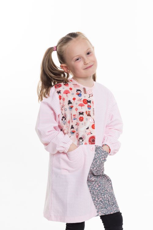 Baby botones estampado China 1