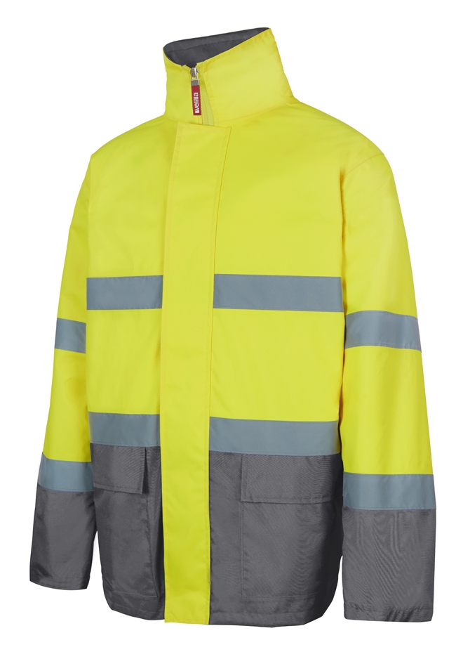 Amarillo fluor - Gris