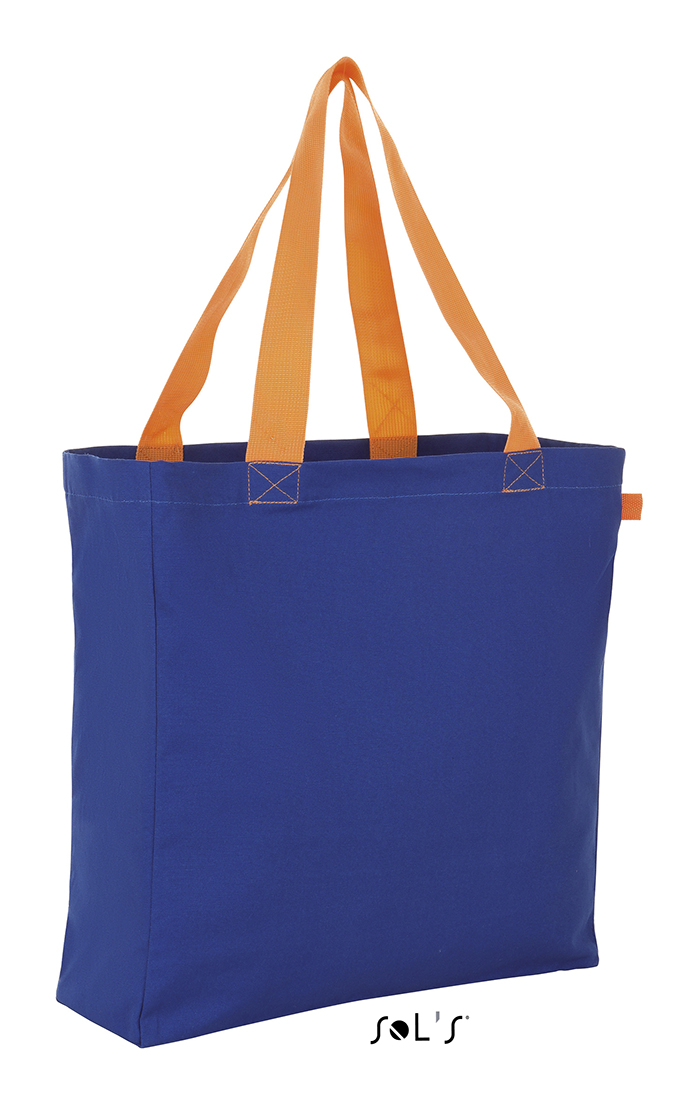 Azul royal / Naranja