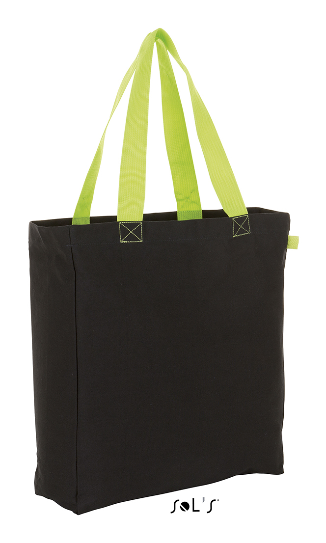 Negro / Verde manzana