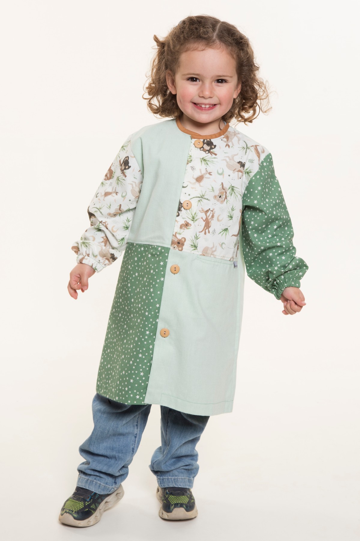 Bata botons estampat Cangur 1
