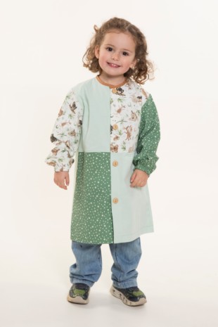 Bata botons estampat Cangur