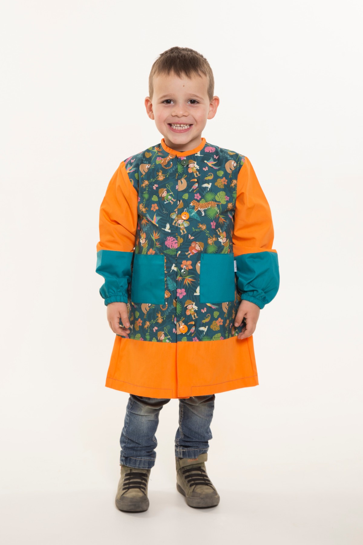 Baby botones estampado Jungla