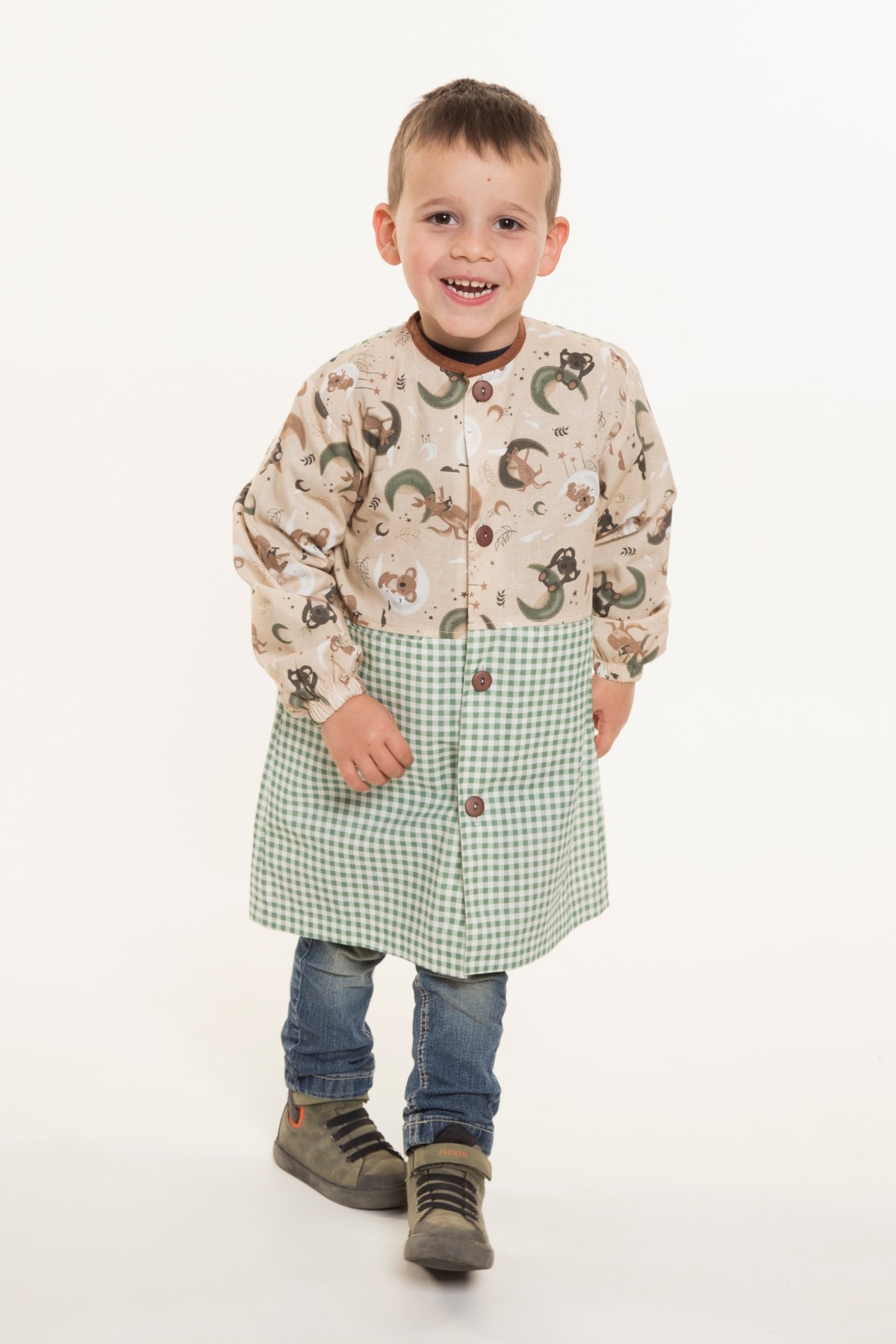 Baby botones estampado Koala 1