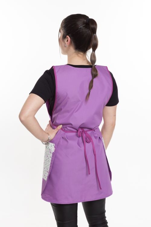 Casulla / Estola Flor lila 1