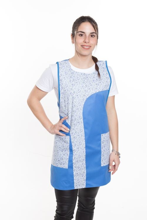 Casulla / Estola Flor azul