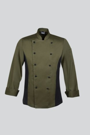 Chaqueta chef entallada