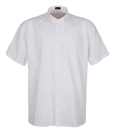 Camisa coll mao màniga curta