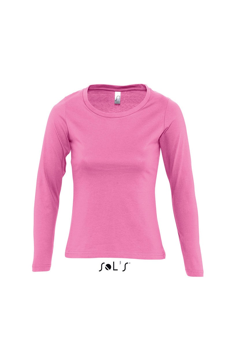 Camiseta Rosa Valueweight Mujer Para Personalizar