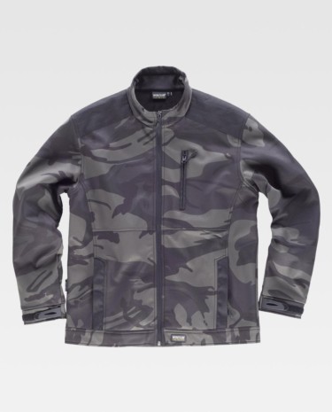 Chaqueta Workshell camuflaje