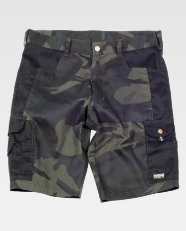 Bermuda combinada camuflaje