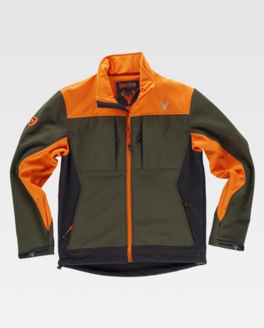 Chaqueta Workshell tricolor