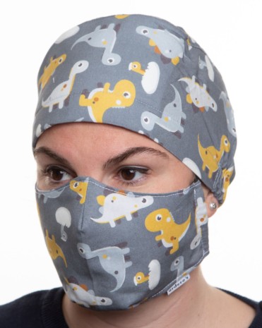 Gorro quirúrgic estampat dinos